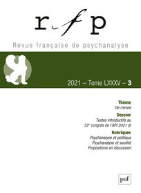 VR-Revue française de psychanalyse-85-2021