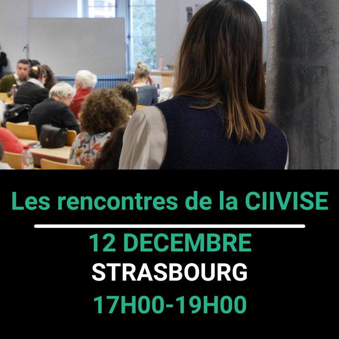 Les rencontres de la CIIVISE – Le 12 décembre à Strasbourg