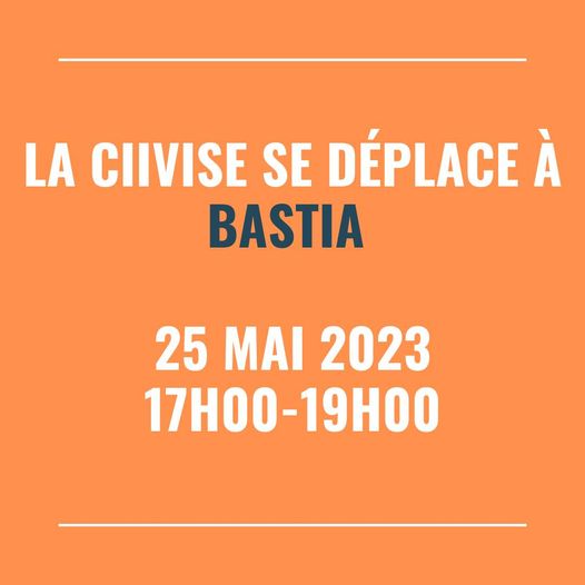 Les rencontres de la CIIVISE – Le 25 mai à Bastia